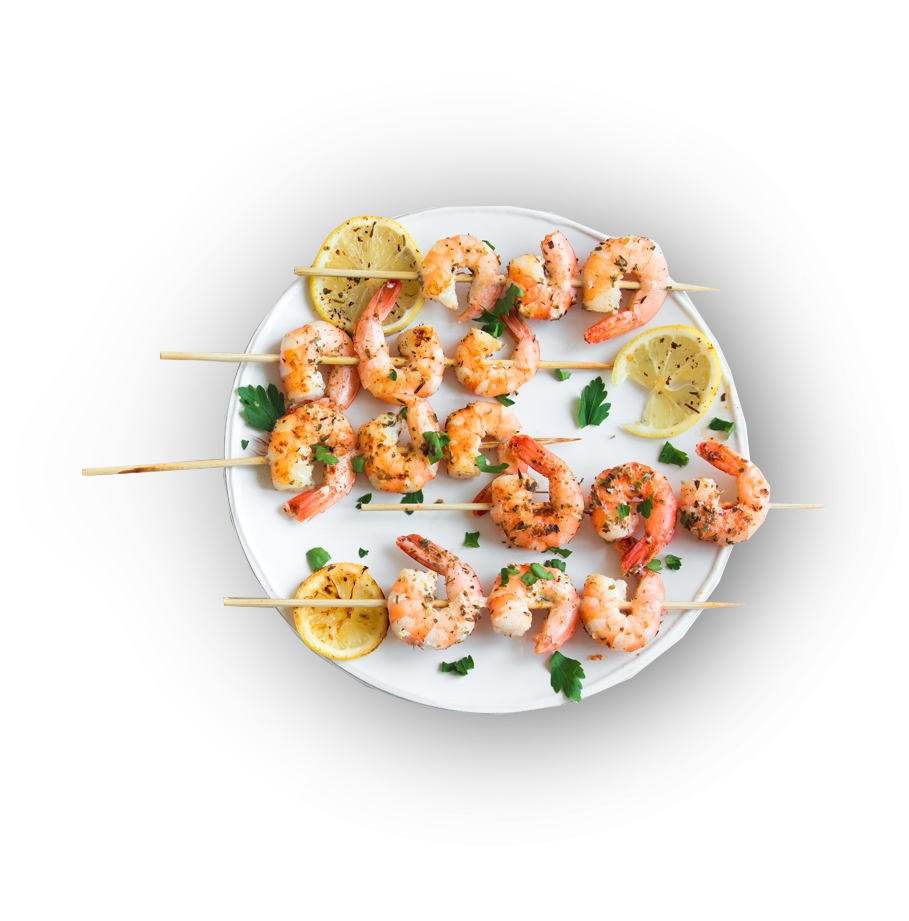 Grilled shrimp a staple dish in Queensland, Australia